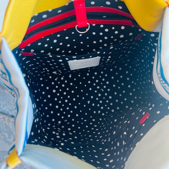 Brighton Fashionista Paris Chic Leather Tote Bag Handbag Rare & Retired NWT - Picture 6 of 11